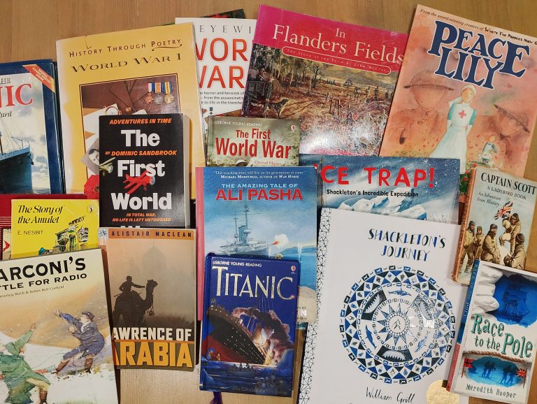 History books for children: WW1 and the Edwardian Era